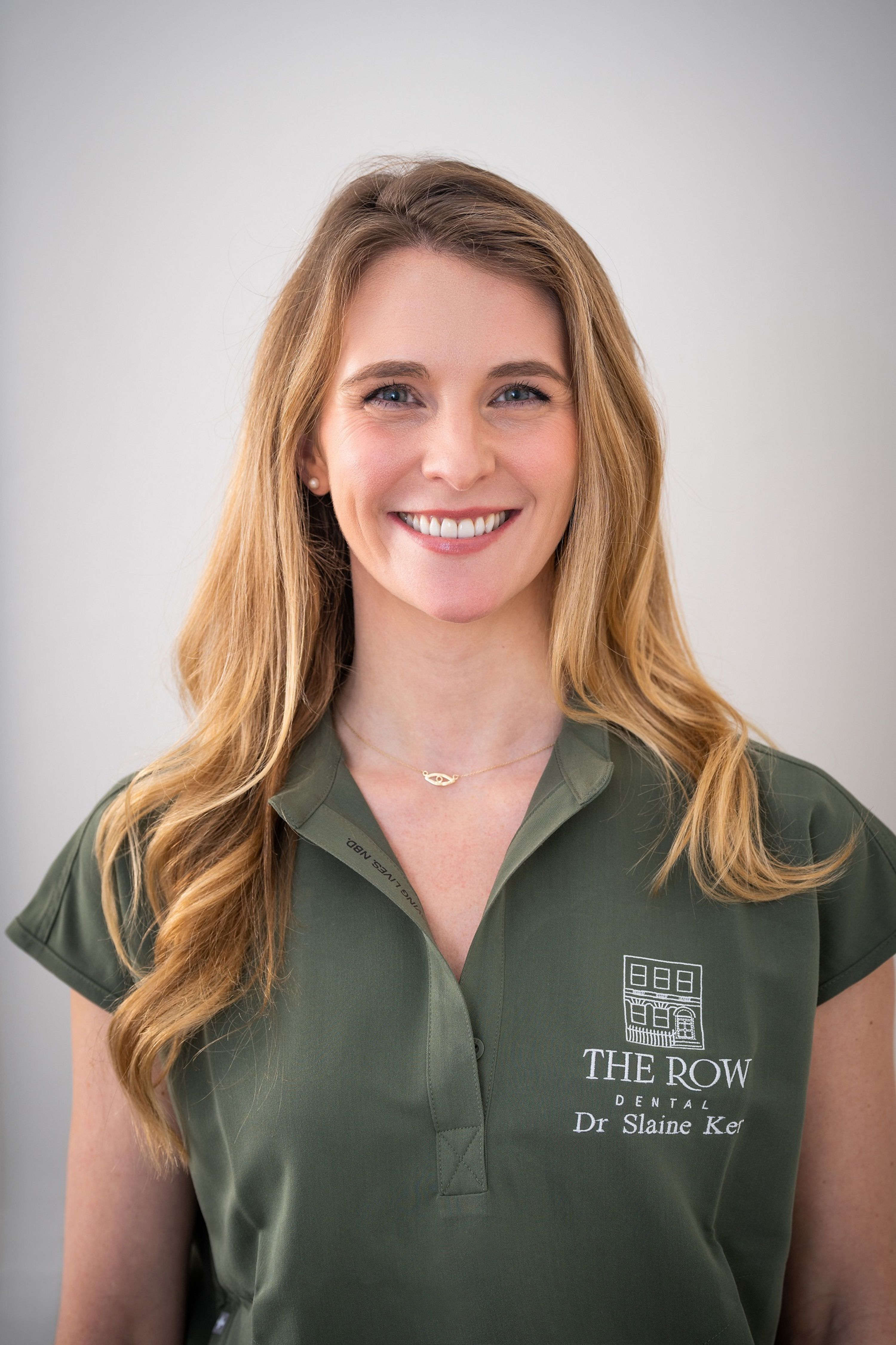 Friendly dental professional